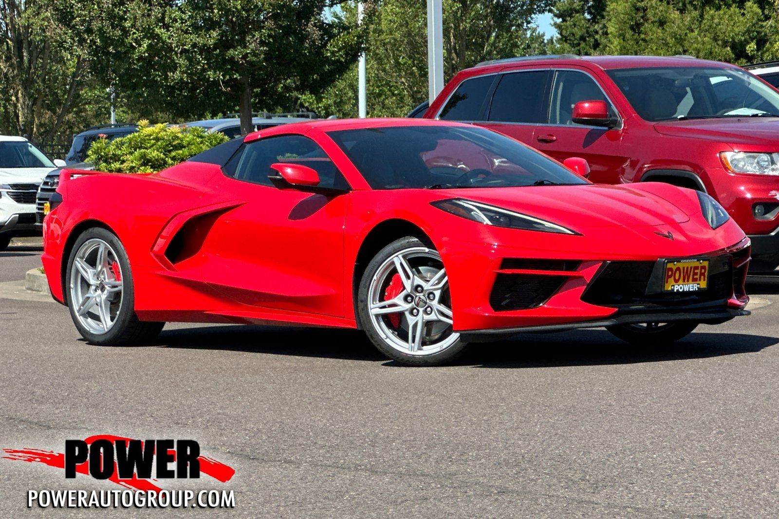 Torch Red 2021 Chevrolet Corvette Convertible Rear-Wheel Drive 8-Speed Dual Clutch