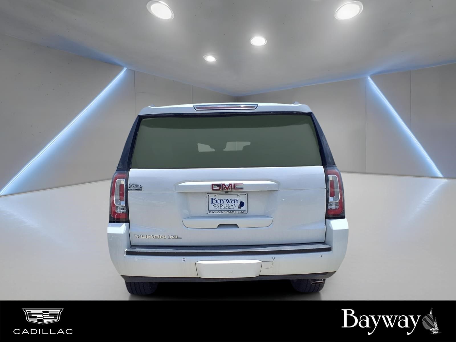 2020 GMC Yukon XL SLT White at Bayway Cadillac of The Woodlands