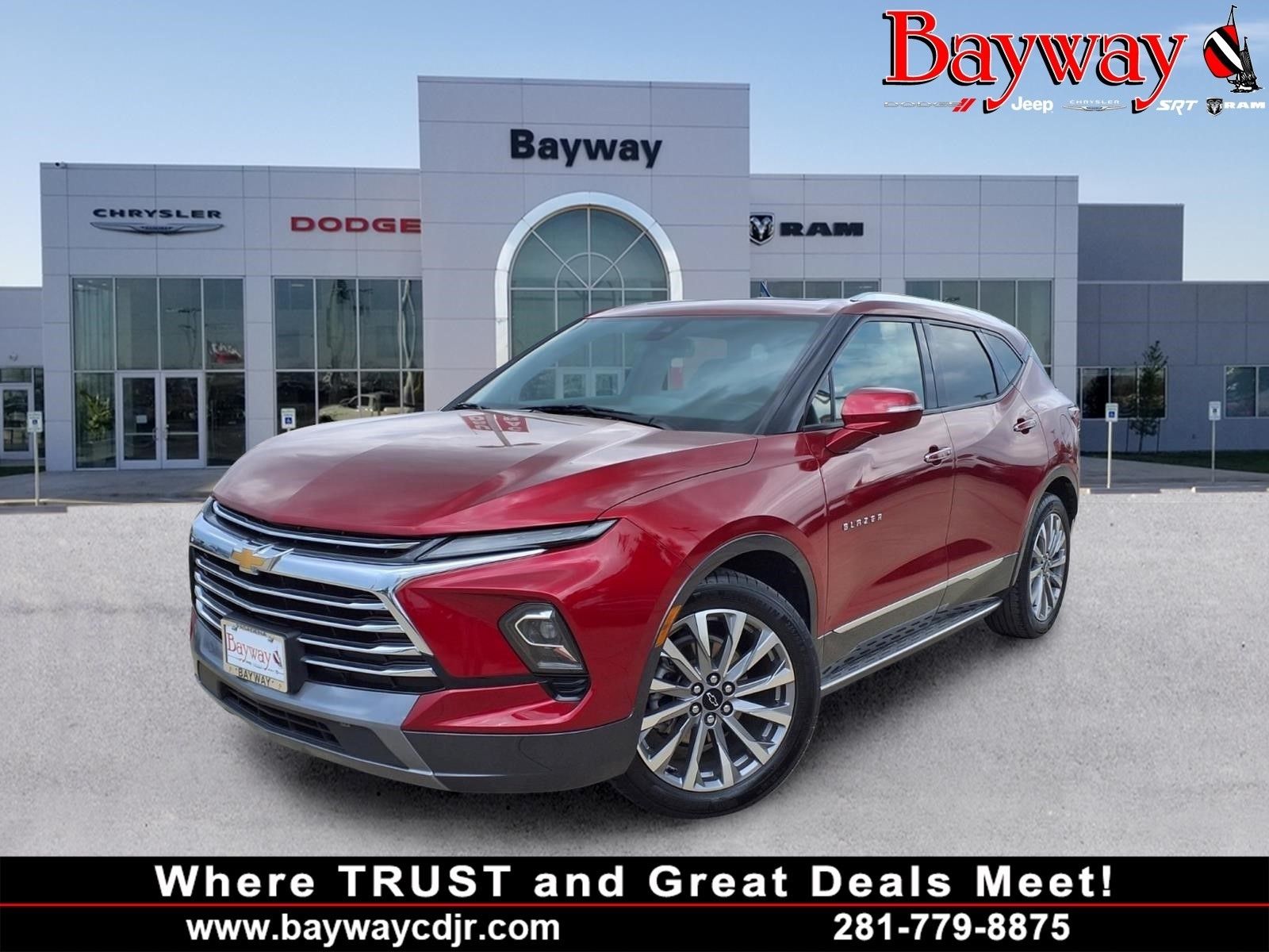 2023 Chevrolet Blazer Premier Red at Big Star Buick GMC