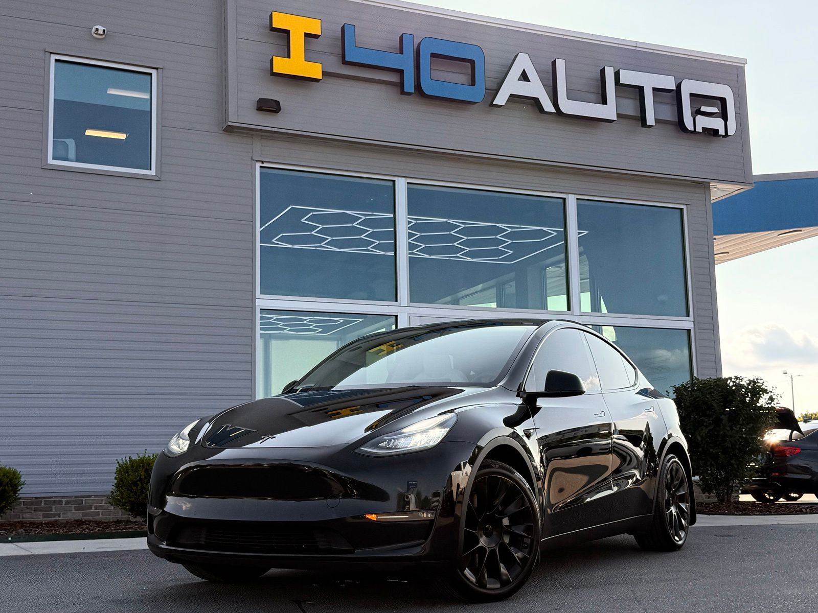 Black 2021 Tesla Model Y SUV / Crossover All-Wheel Drive 1-Speed Automatic