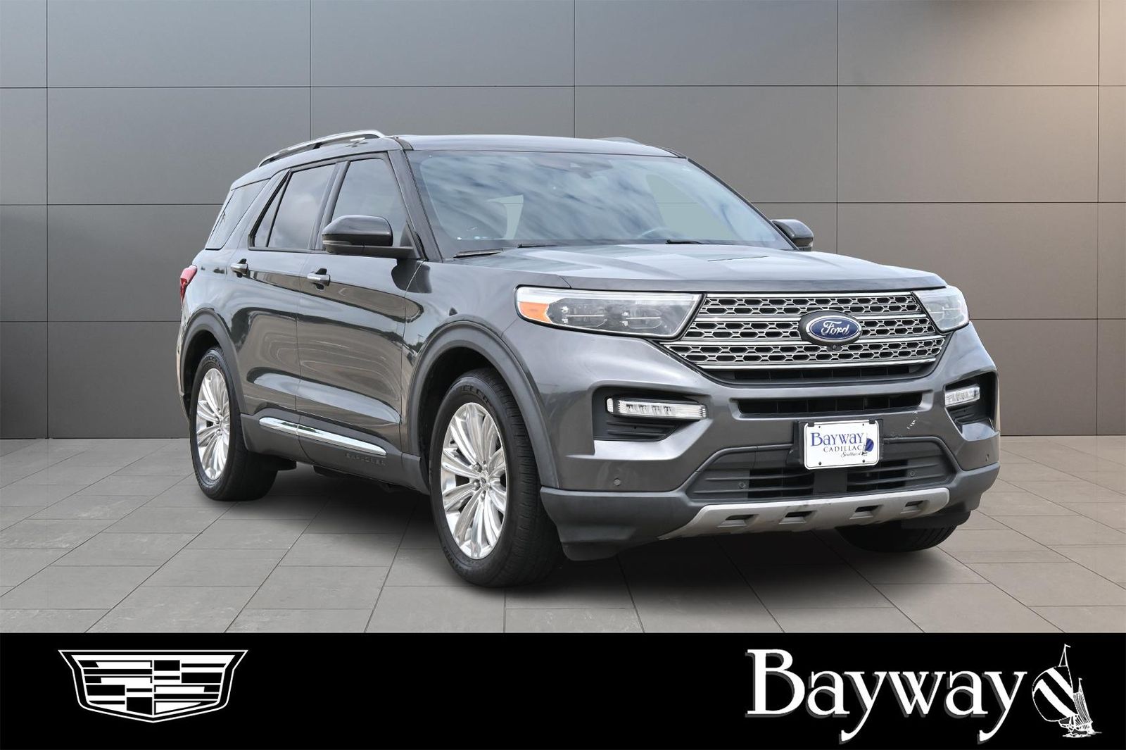 2020 Ford Explorer Limited Gray at Cook Ford