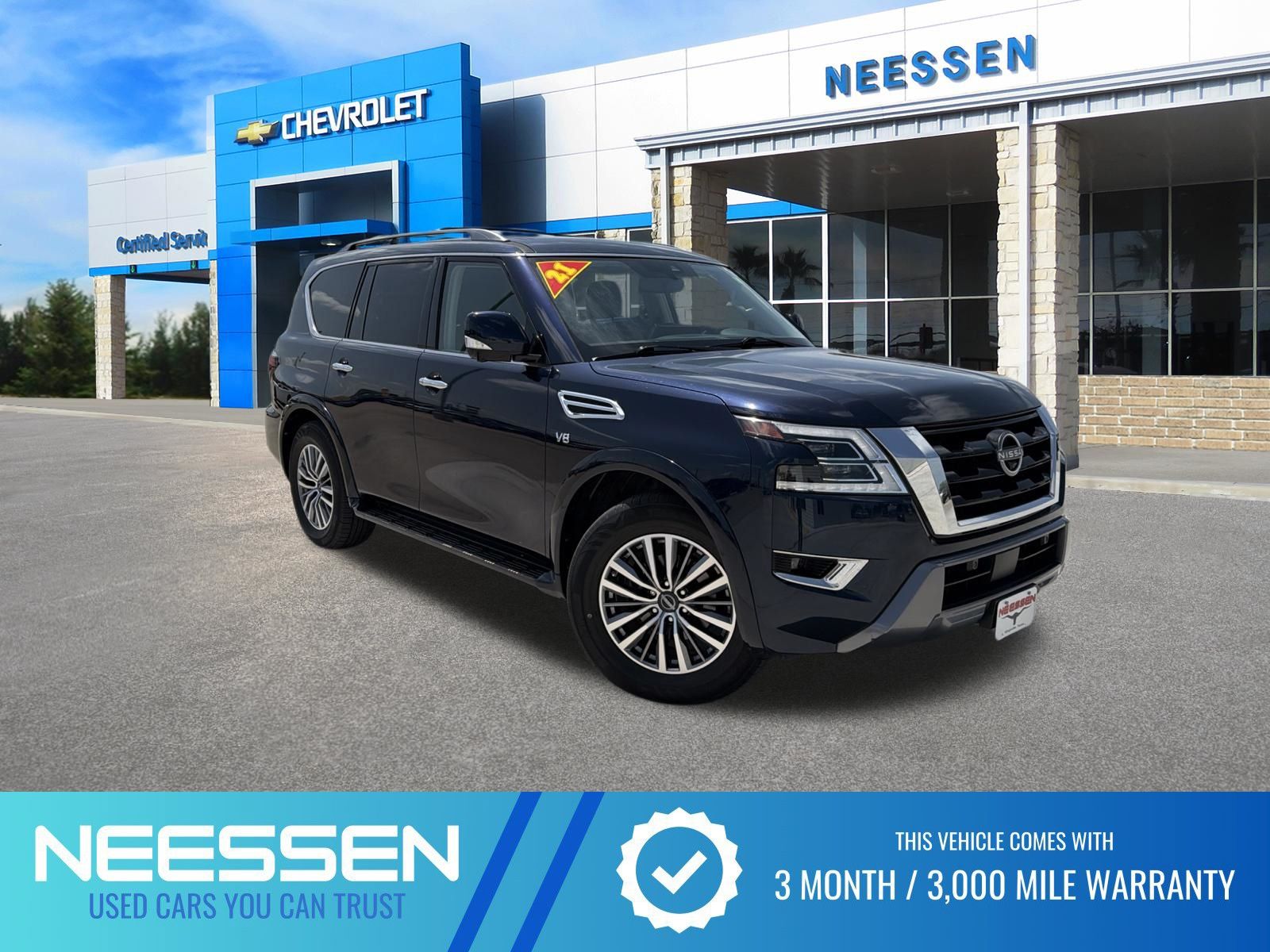 Blue Pearl 2021 Nissan Armada SUV / Crossover 4X2 7-Speed Automatic