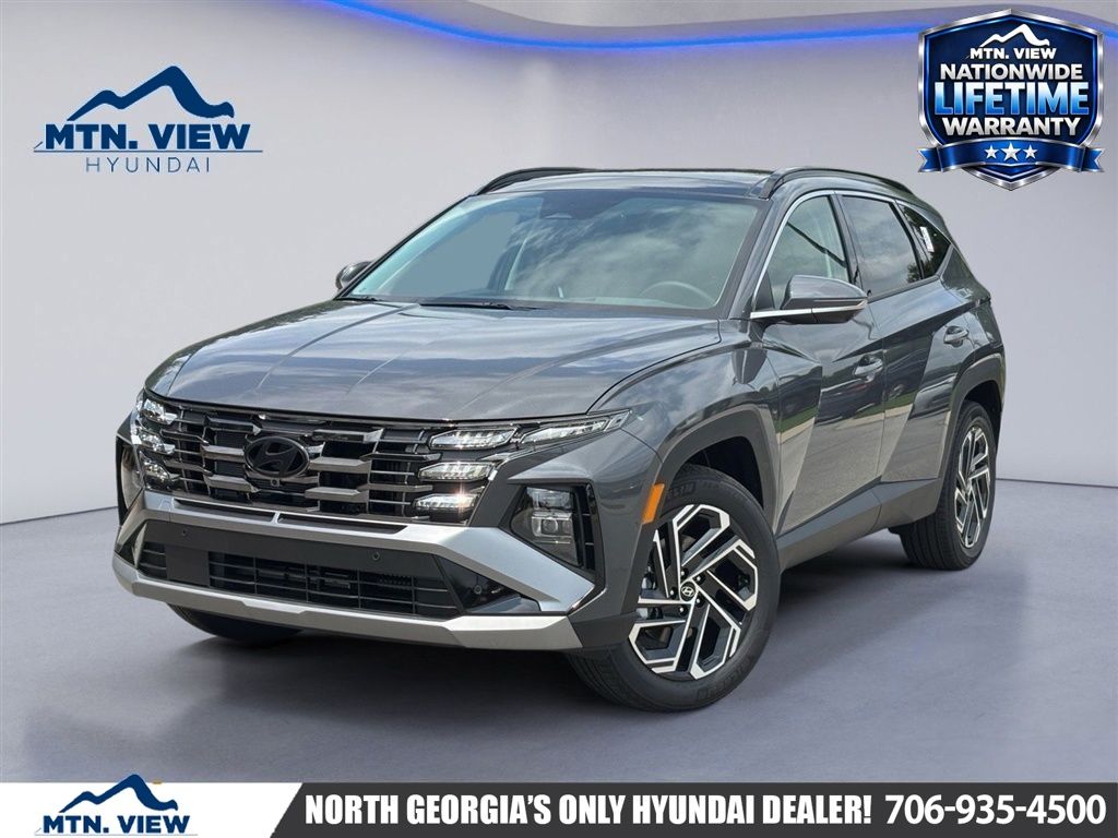 Ecotronic Gray 2026 Hyundai Tucson Hybrid SUV / Crossover All-Wheel Drive 6-Speed Automatic
