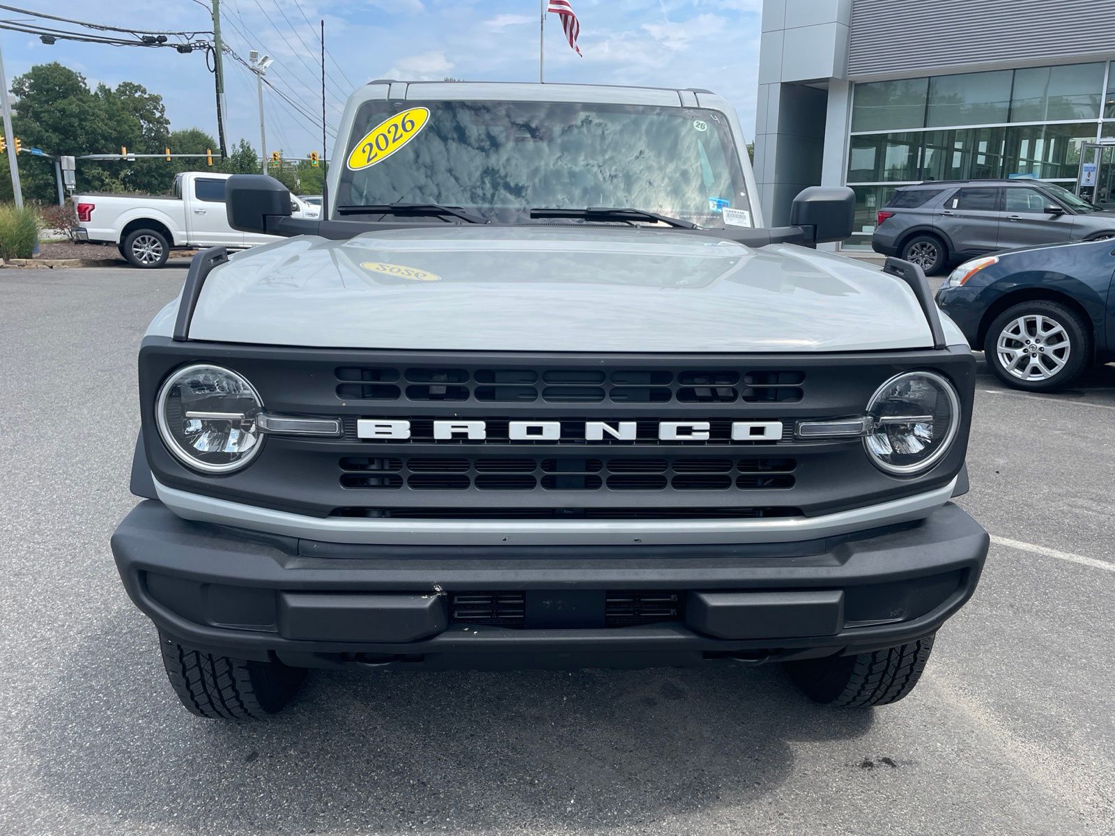 Avalanche Gray 2026 Ford Bronco SUV / Crossover Four-Wheel Drive Automatic