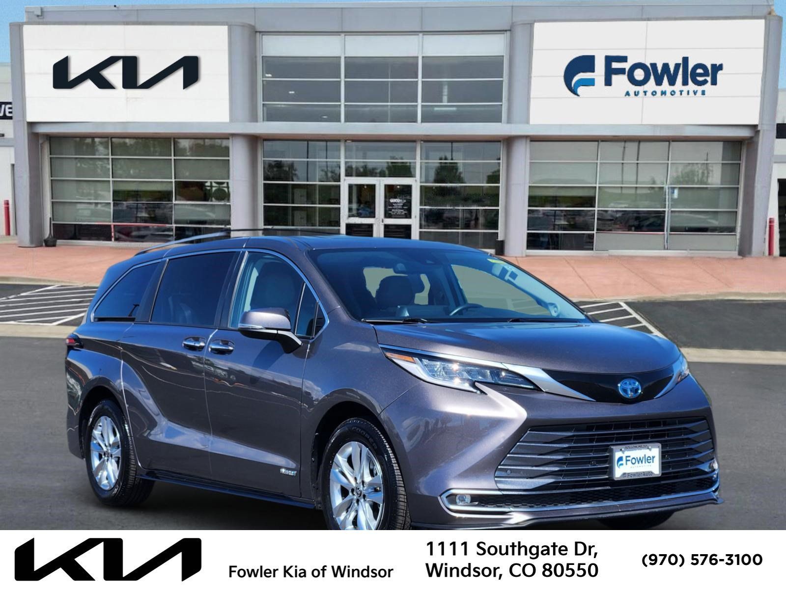 2021 Toyota Sienna Limited 7-Passenger FWD