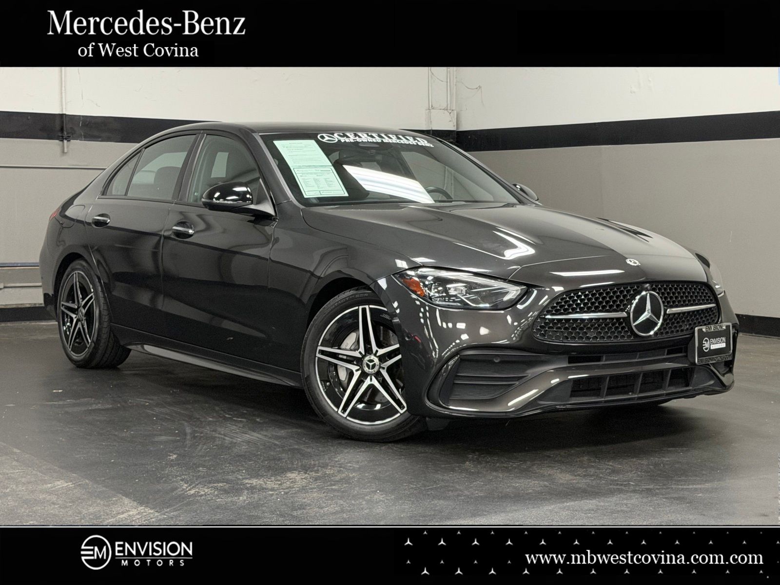 Gray Metallic 2022 Mercedes-Benz C-Class C 300 Sedan RWD Sedan Rear-Wheel Drive 9-Speed Automatic