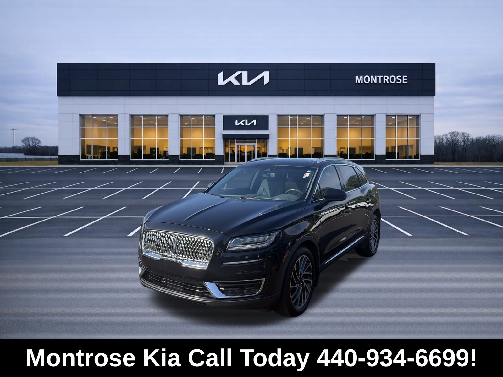 Black 2020 Lincoln Nautilus SUV / Crossover All-Wheel Drive 8-Speed Automatic