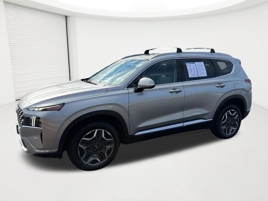 Shimmering Silver Pearl 2023 Hyundai Santa Fe SUV / Crossover All-Wheel Drive Automatic