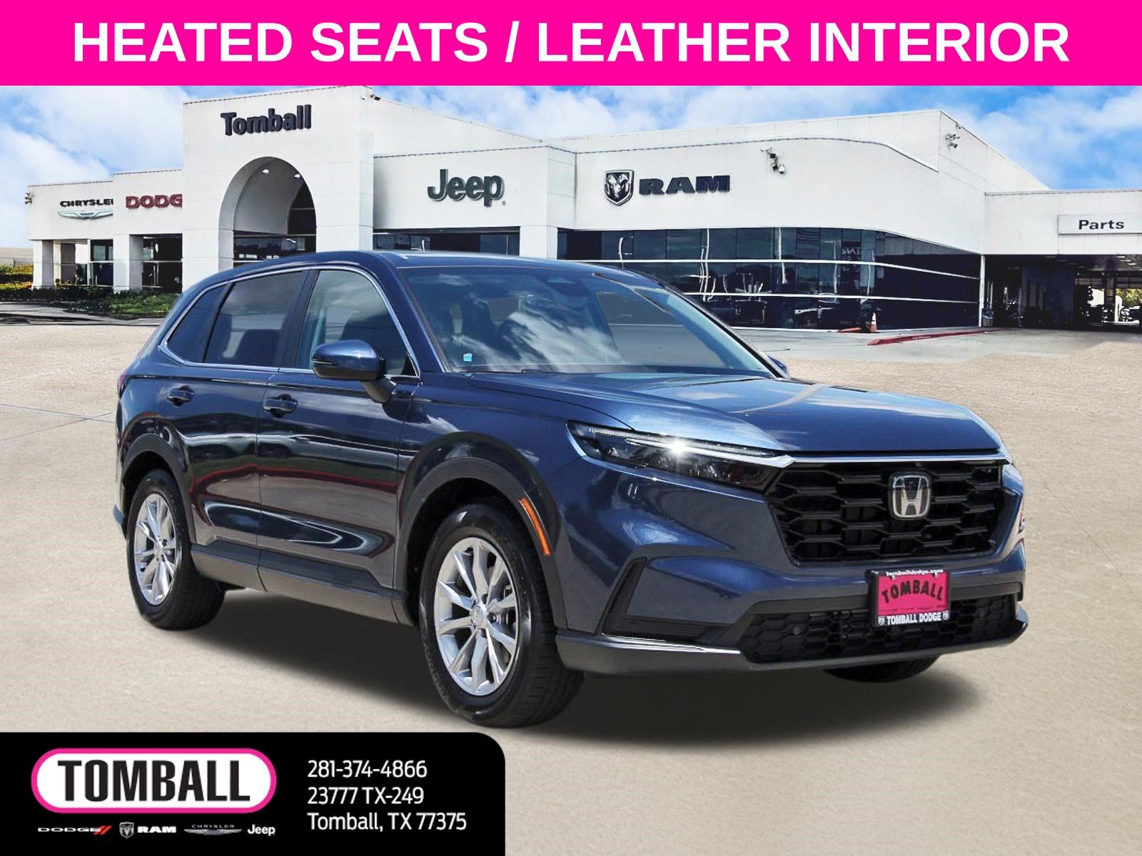 Canyon River Blue Metallic 2025 Honda CR-V SUV / Crossover Front-Wheel Drive Continuously Variable Transmission