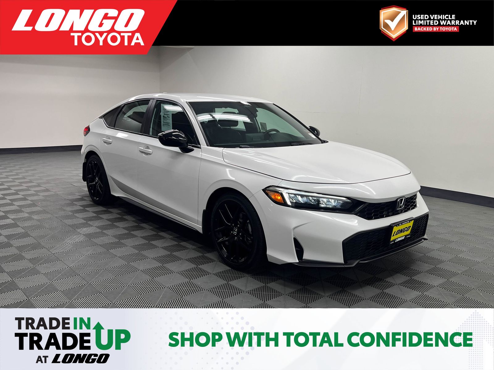 used 2025 Honda Civic car, priced at $26,188