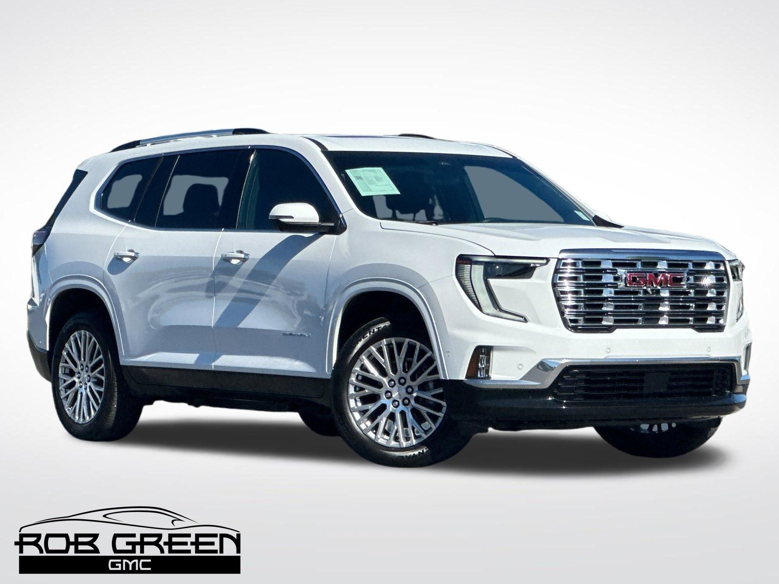 White 2025 GMC Acadia SUV / Crossover Four-Wheel Drive 8-Speed Automatic