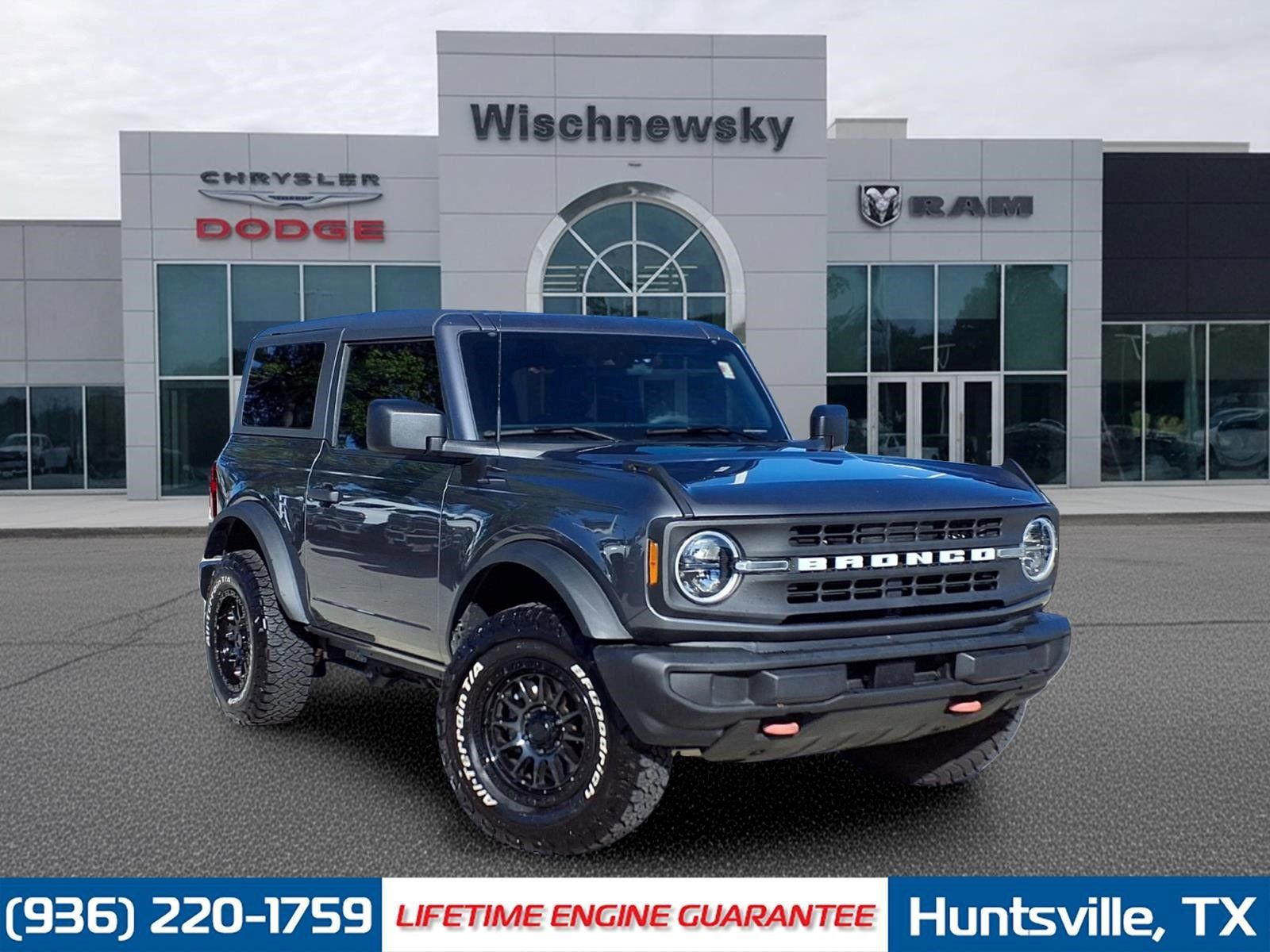Gray Metallic 2025 Ford Bronco 2-Door 4WD SUV / Crossover Four-Wheel Drive Automatic
