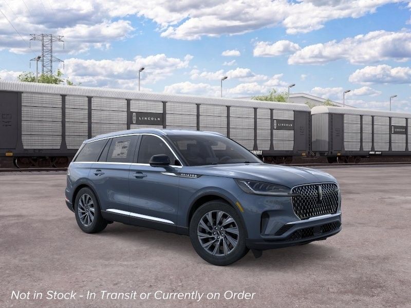 Whisper Blue Metallic Clearcoat 2026 Lincoln Aviator SUV / Crossover Rear-Wheel Drive Automatic