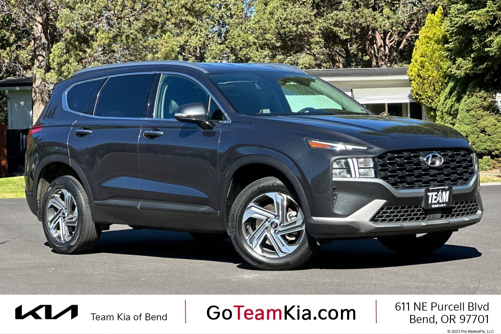Portofino Gray 2023 Hyundai Santa Fe SUV / Crossover All-Wheel Drive 8-Speed Automatic