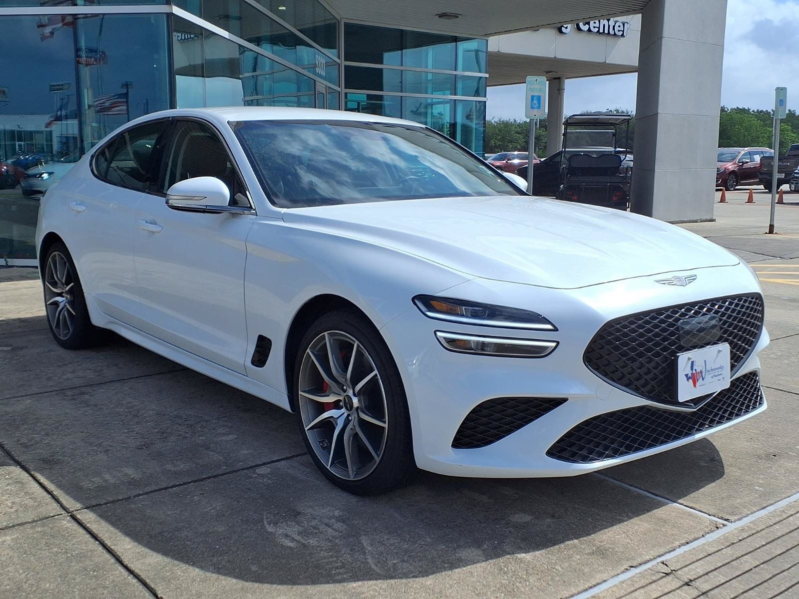 2025 Genesis G70 2.5T White at Genesis of Spring