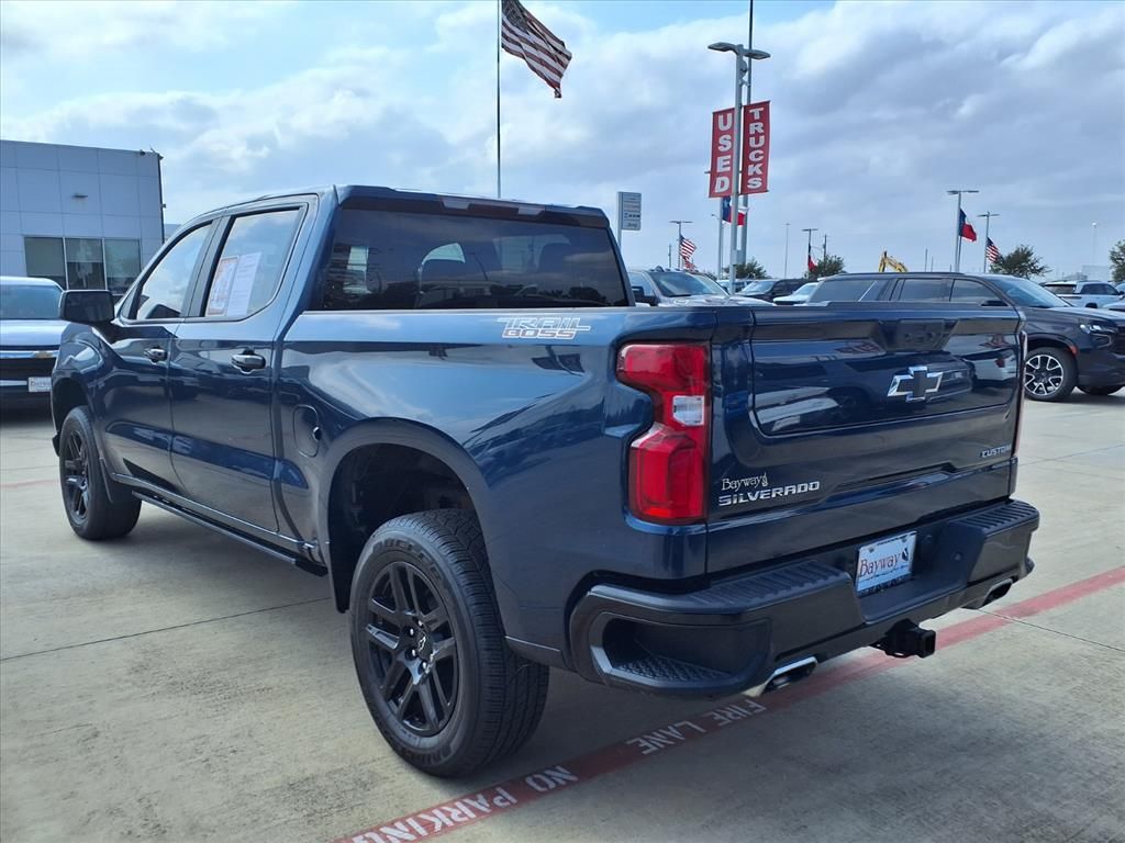 2022 Chevrolet Silverado 1500 LTD Custom Trail Boss Blue at Monument Chevrolet