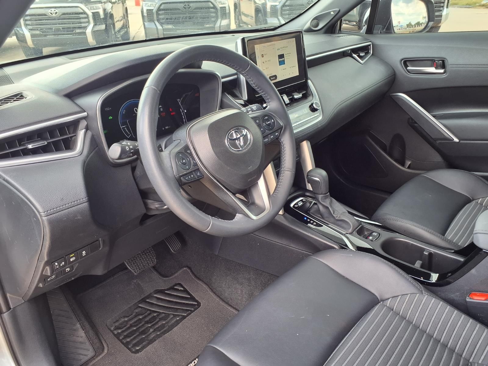 2024 Toyota Corolla Cross Hybrid XSE Silver at Monument Chevrolet