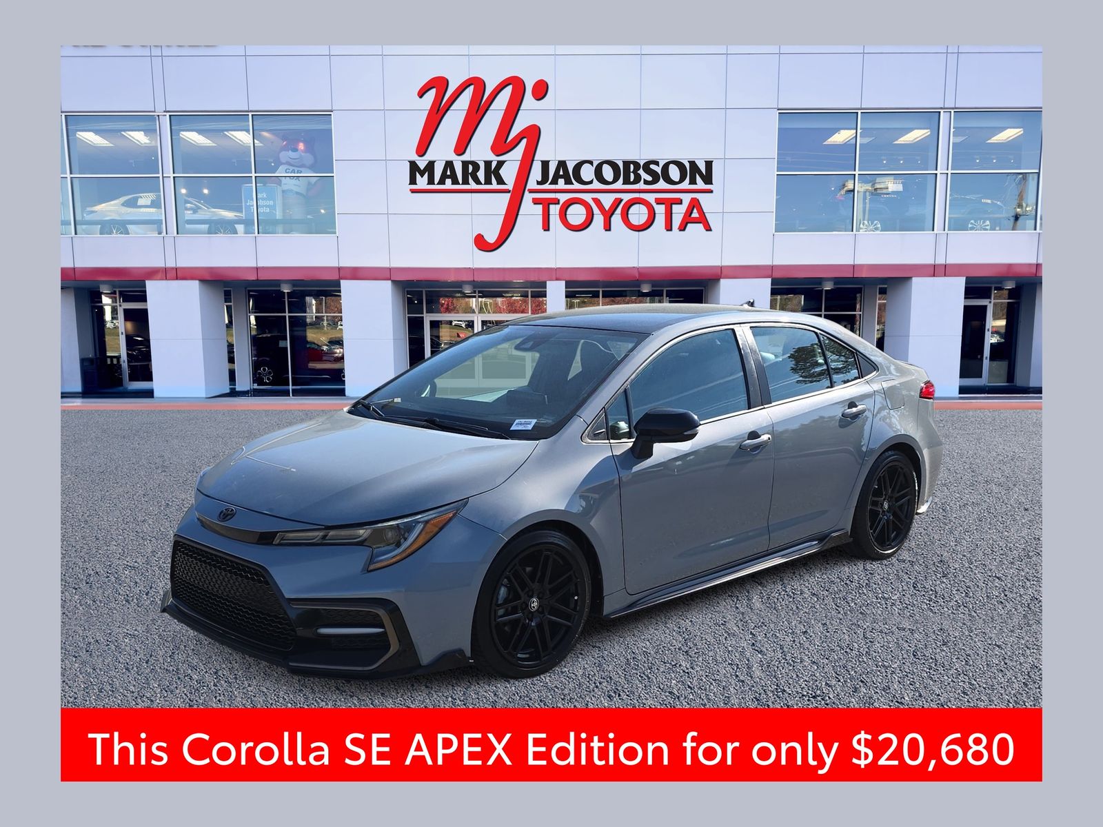 Celestite 2021 Toyota Corolla SE Apex FWD Sedan Front-Wheel Drive Continuously Variable Transmission