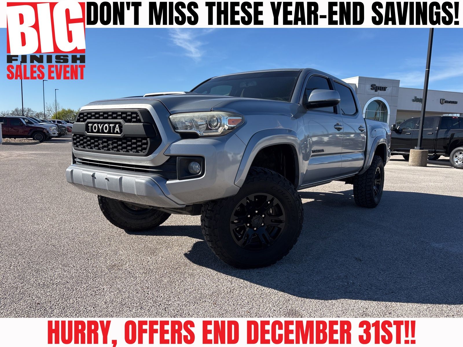 2017 Toyota Tacoma TRD Sport V6 Double Cab 4WD