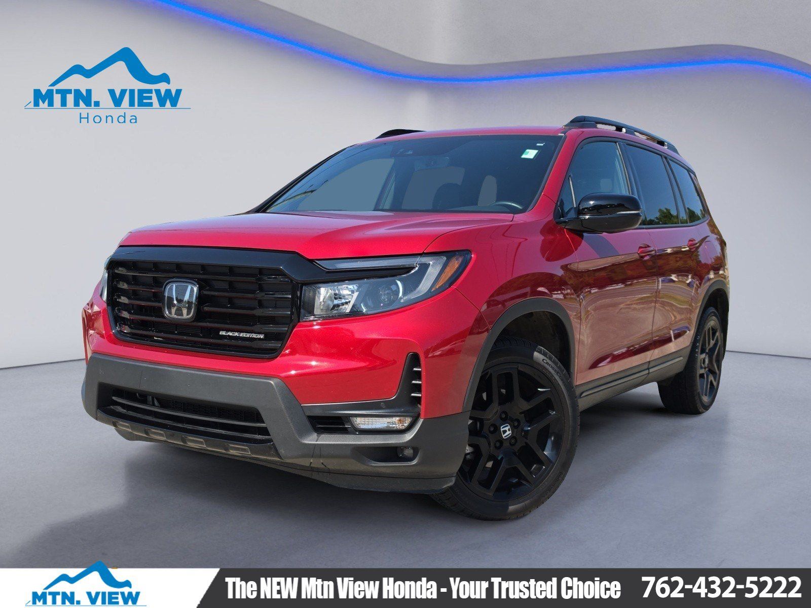 Radiant Red Metallic II 2024 Honda Passport SUV / Crossover All-Wheel Drive 9-Speed Automatic