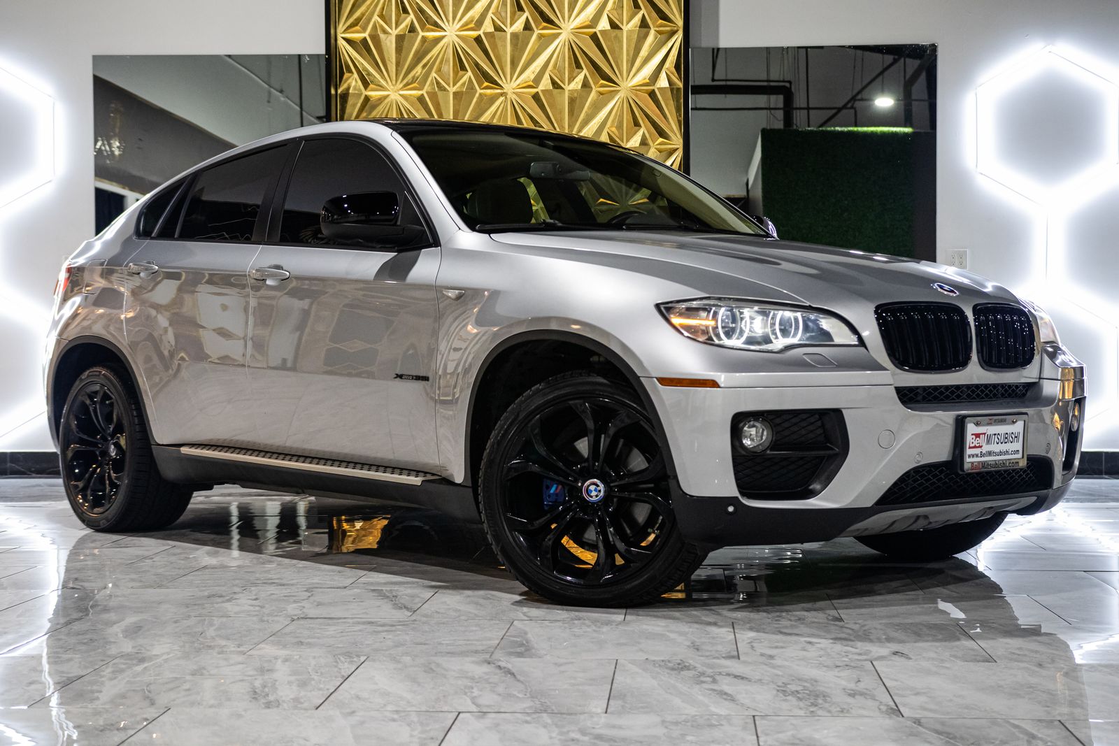Titanium Silver Metallic 2014 BMW X6 SUV / Crossover All-Wheel Drive 8-Speed Automatic
