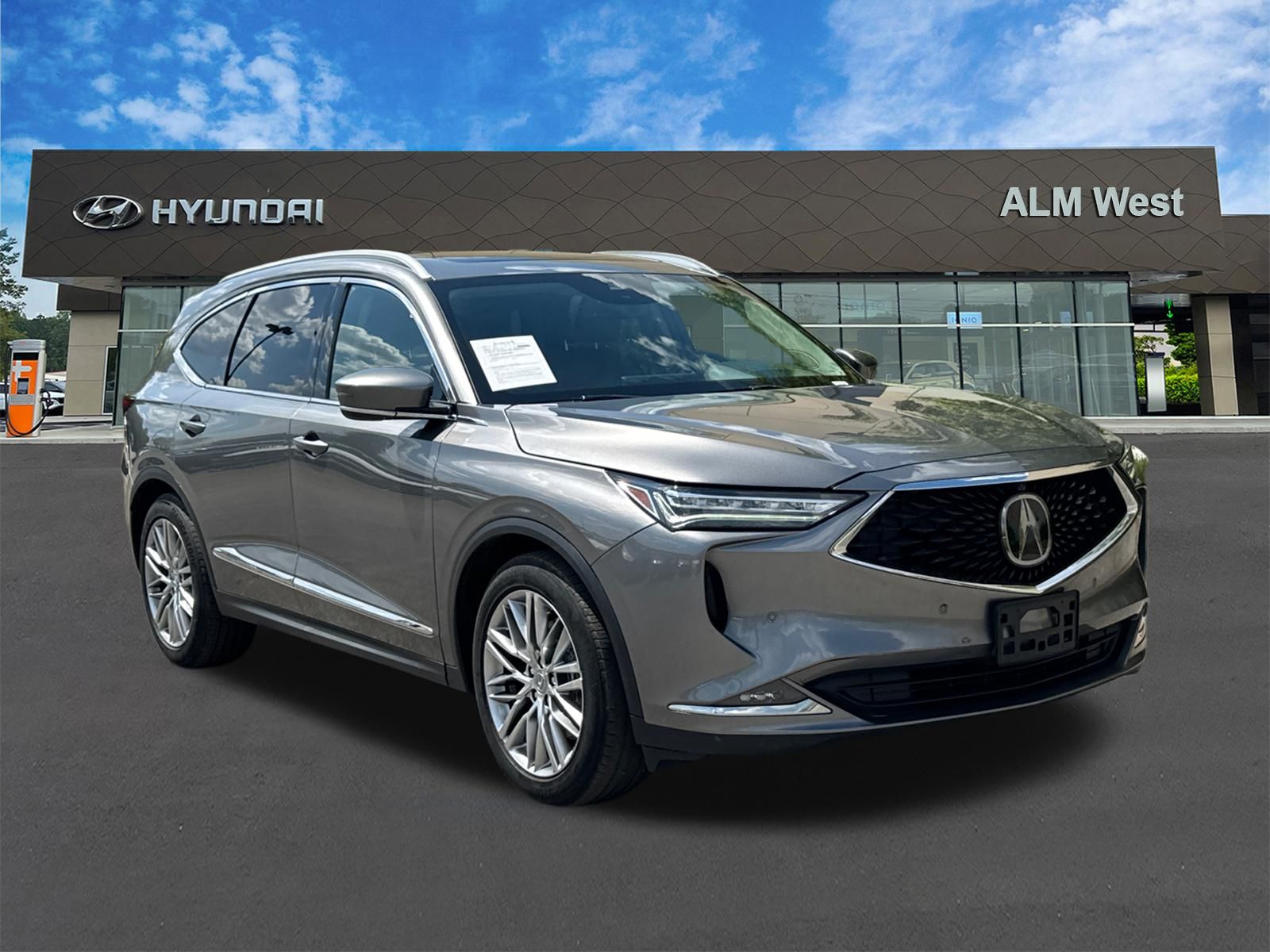 Used 2023 Gray Acura Advance image 3
