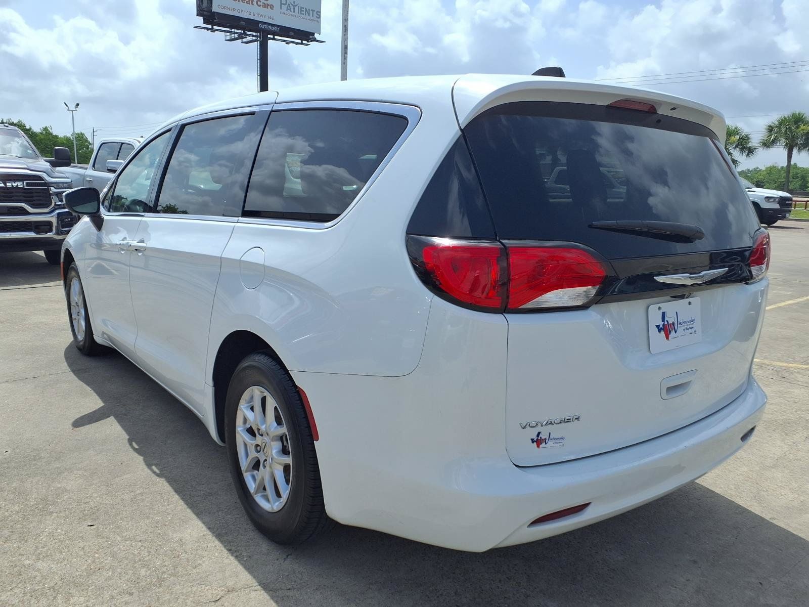 2023 Chrysler Voyager LX White at Bayway Chrysler Dodge Jeep Ram