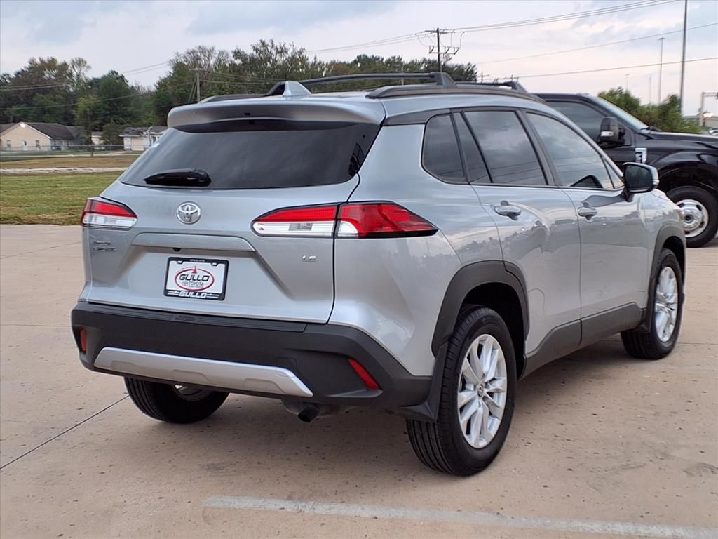 2024 Toyota Corolla Cross LE Silver at Gullo Toyota