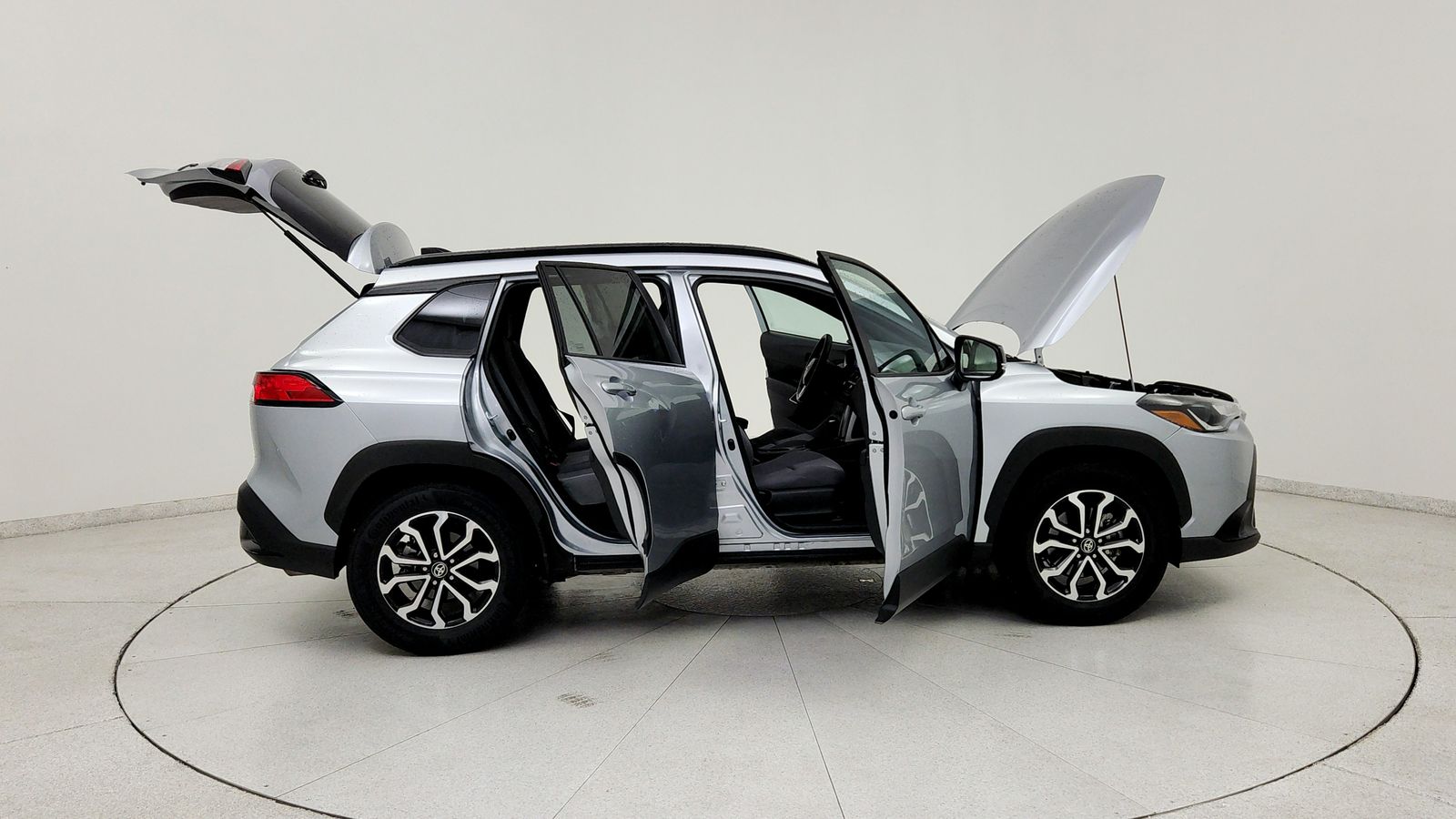 Used 2025 Silver Toyota Hybrid SE image 14