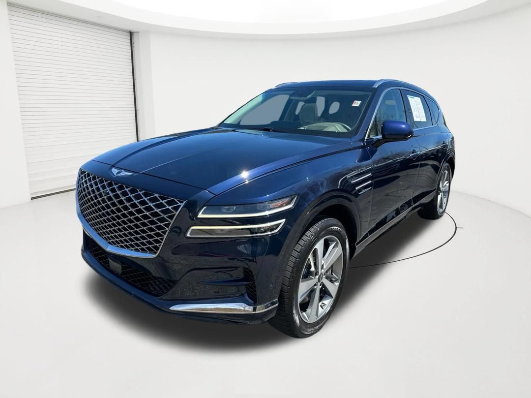 Adriatic Blue 2023 Genesis GV80 SUV / Crossover All-Wheel Drive 8-Speed Automatic