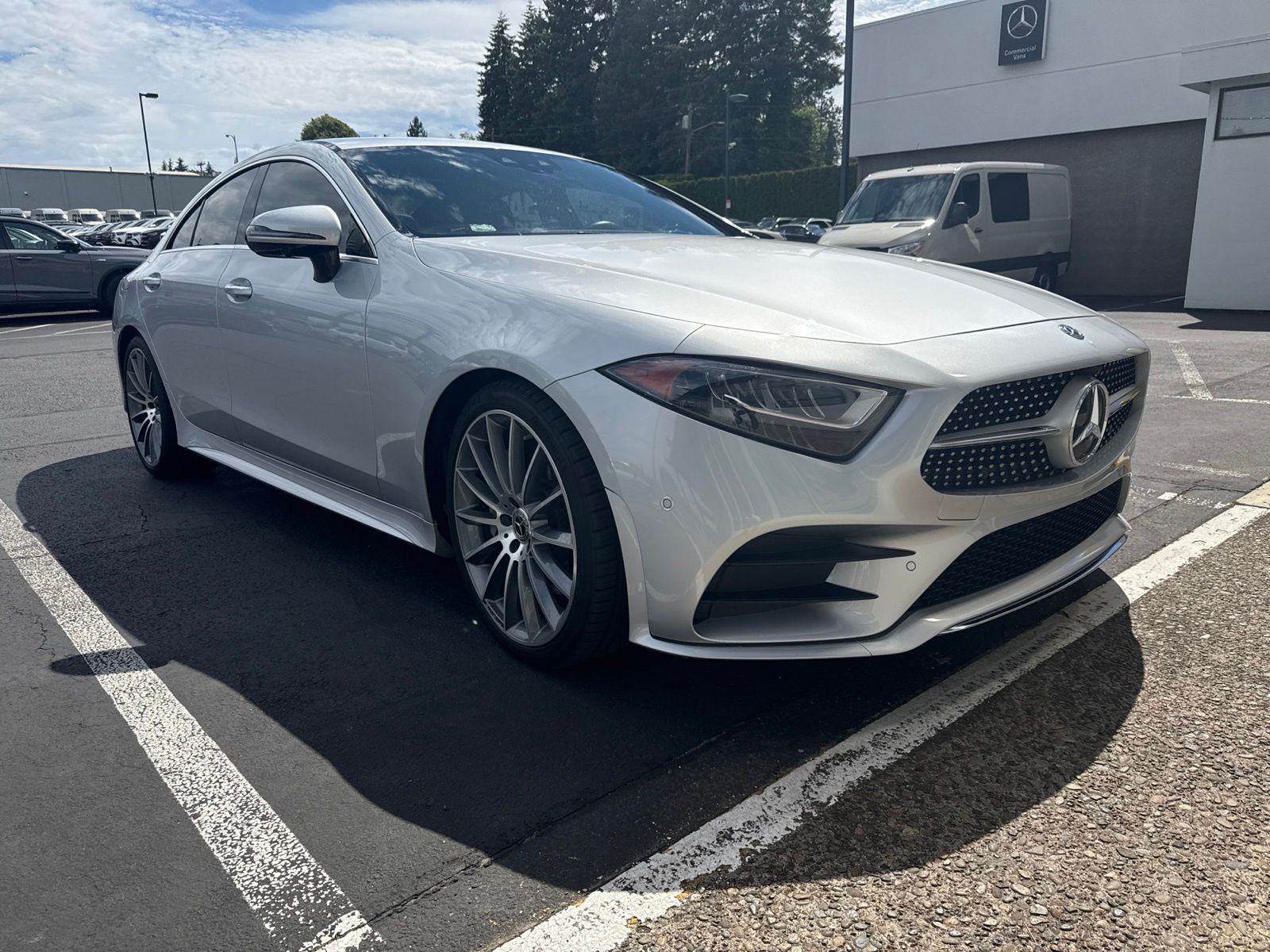 used 2019 Mercedes-Benz CLS car, priced at $35,998