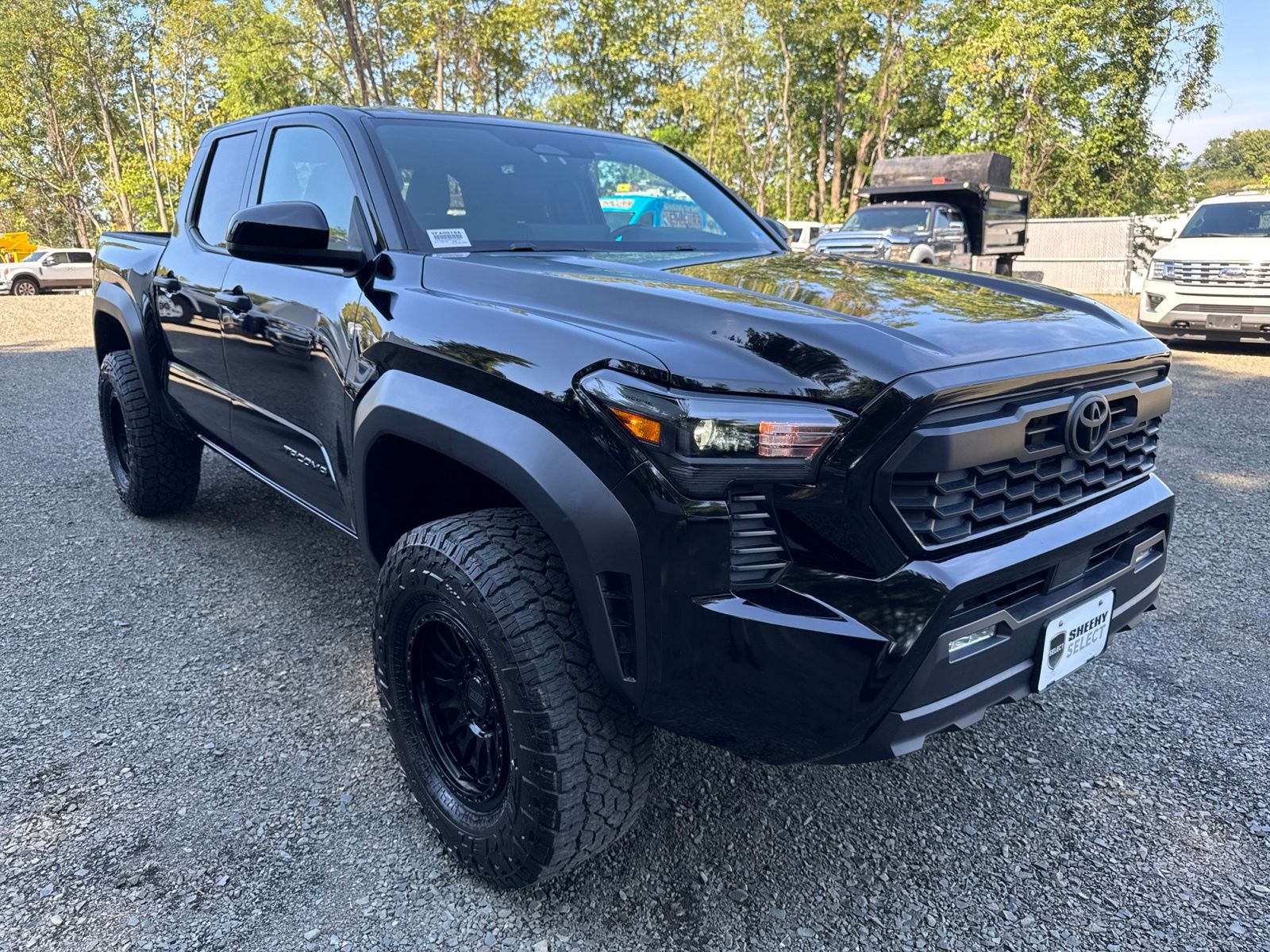 Black 2025 Toyota Tacoma Pickup Truck Four-Wheel Drive 8-Speed Automatic