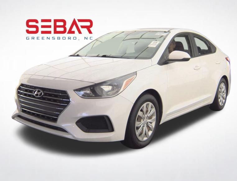 Frost White Pearl 2020 Hyundai Accent SE Sedan FWD Sedan Front-Wheel Drive Continuously Variable Transmission