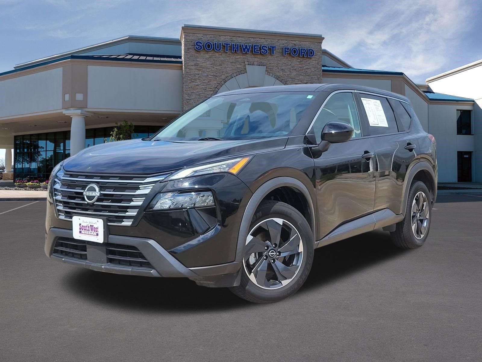 Super Black 2024 Nissan Rogue SUV / Crossover All-Wheel Drive Continuously Variable Transmission