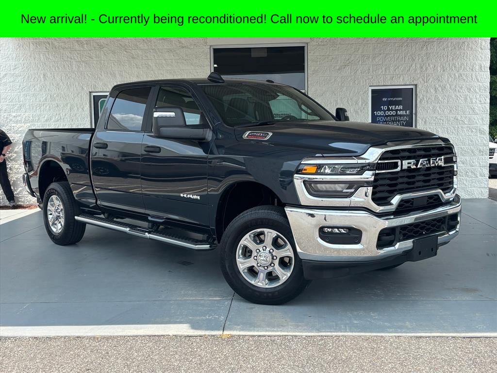 Blue Metallic 2026 RAM 2500 Pickup Truck Four-Wheel Drive 8-Speed Automatic