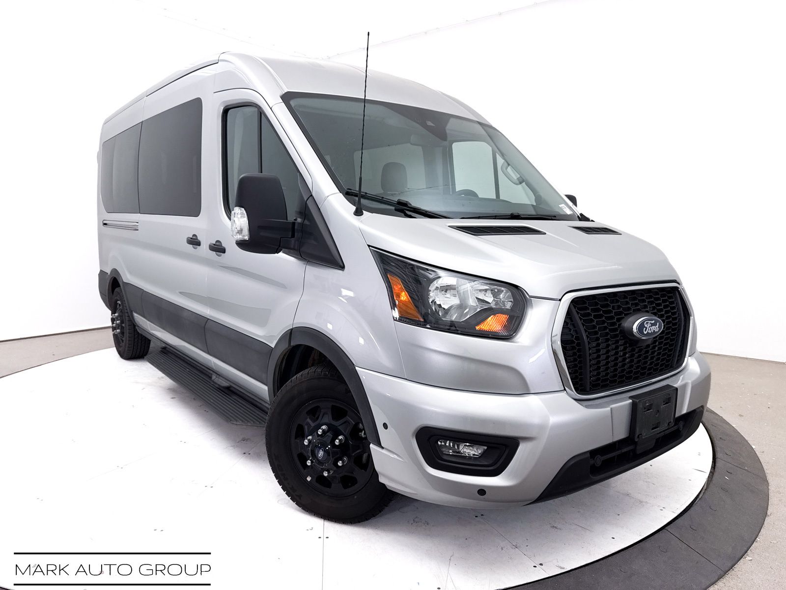 Ingot Silver 2024 Ford Transit Passenger Van All-Wheel Drive