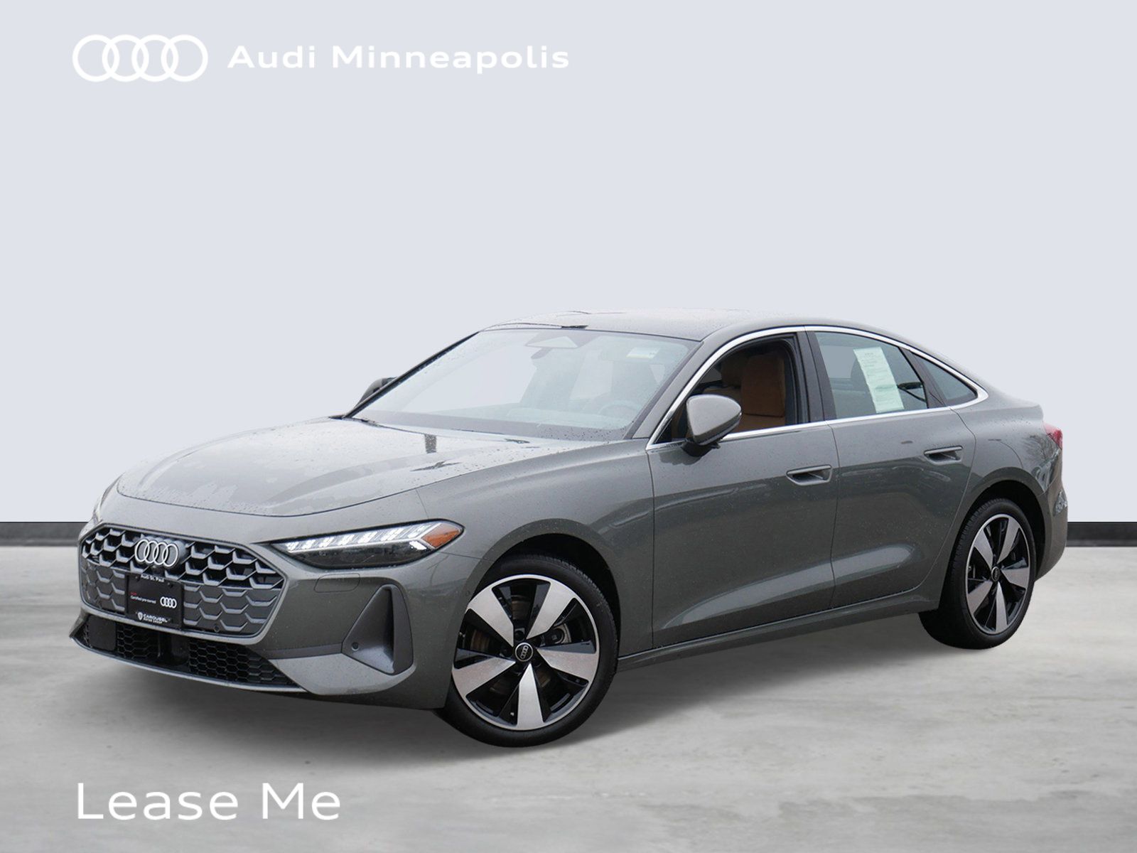 Chronos Gray Metallic 2025 Audi A5 quattro Premium Plus Sedan Sedan All-Wheel Drive 7-Speed Automatic