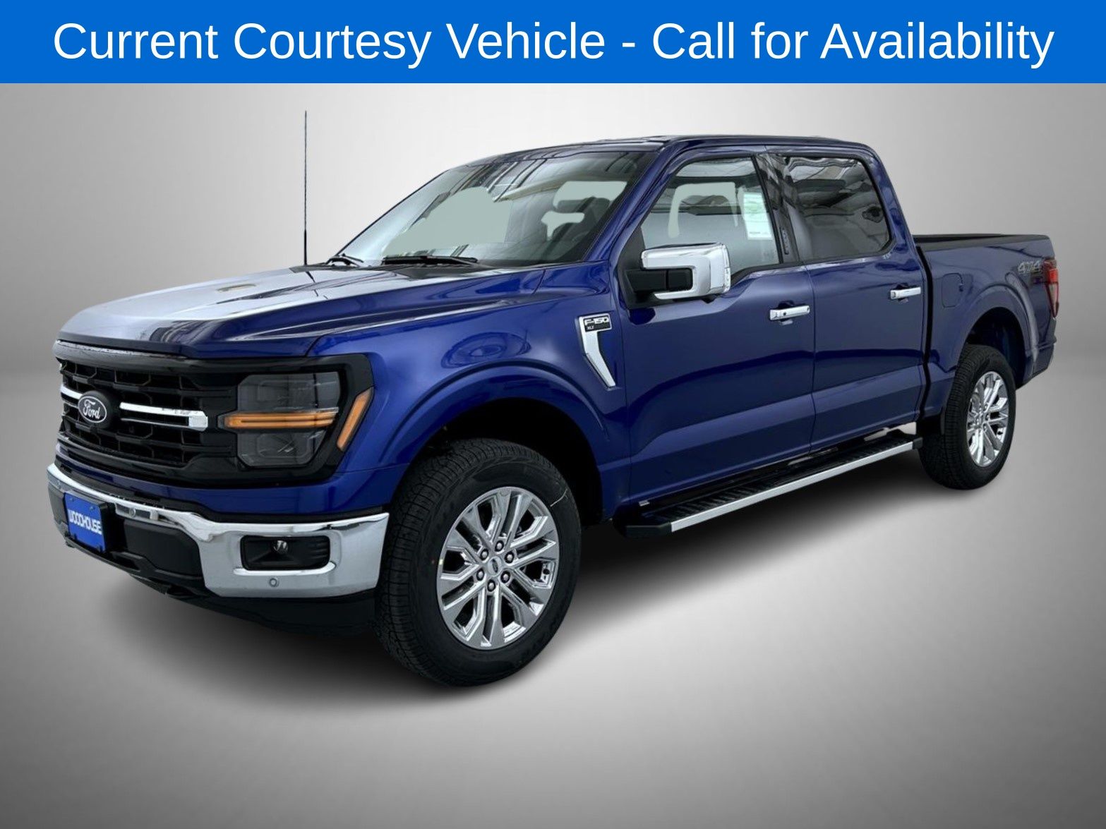 Argon Blue Metallic 2026 Ford F-150 Pickup Truck Four-Wheel Drive Automatic