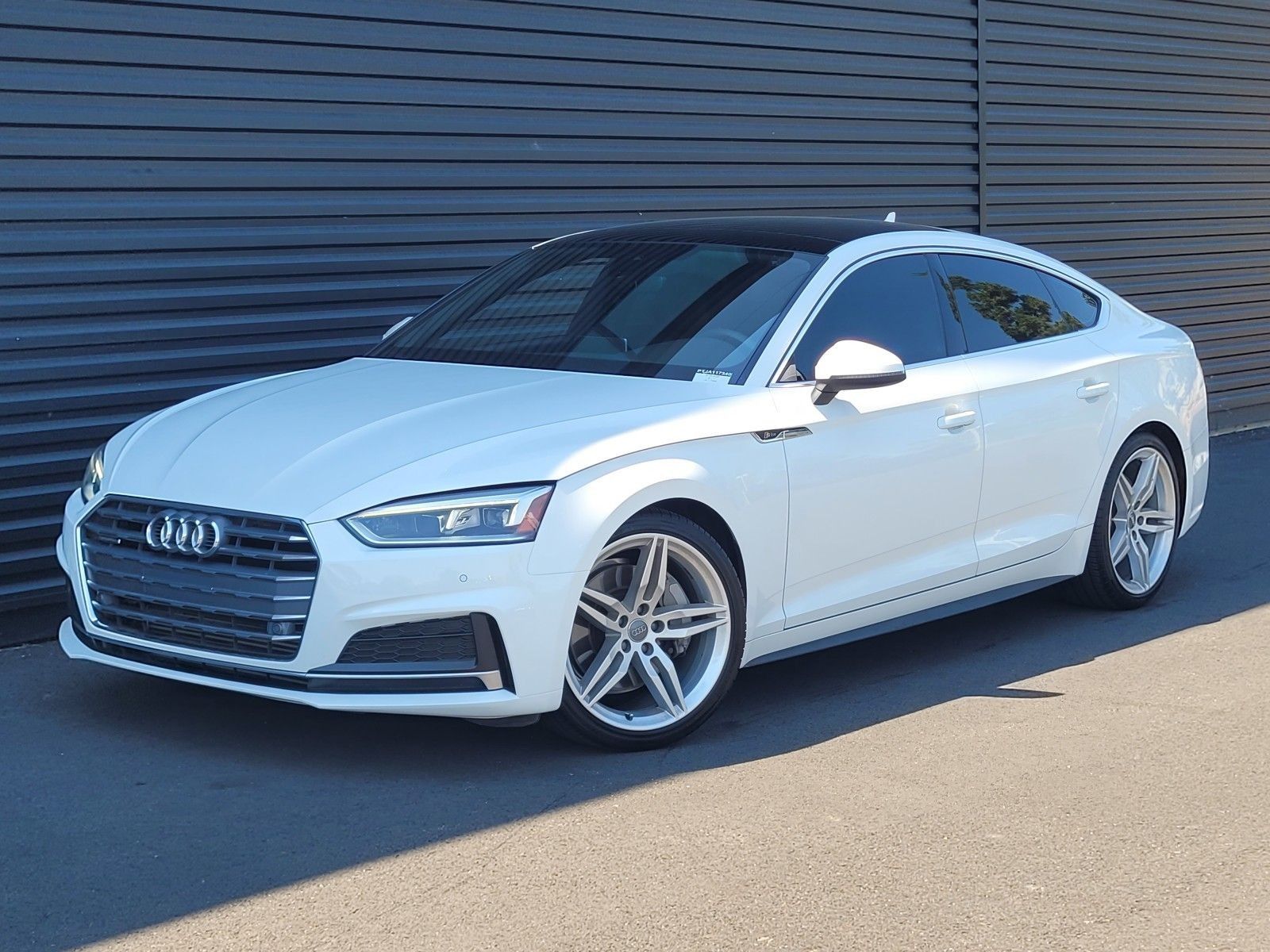 Ibis White 2018 Audi A5 Sportback Sedan All-Wheel Drive 7-Speed Automatic