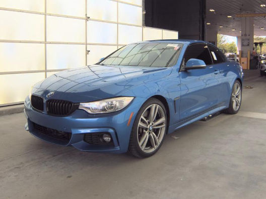 Estoril Blue Metallic 2014 BMW 4 Series 435i Convertible RWD Convertible Rear-Wheel Drive 8-Speed Automatic