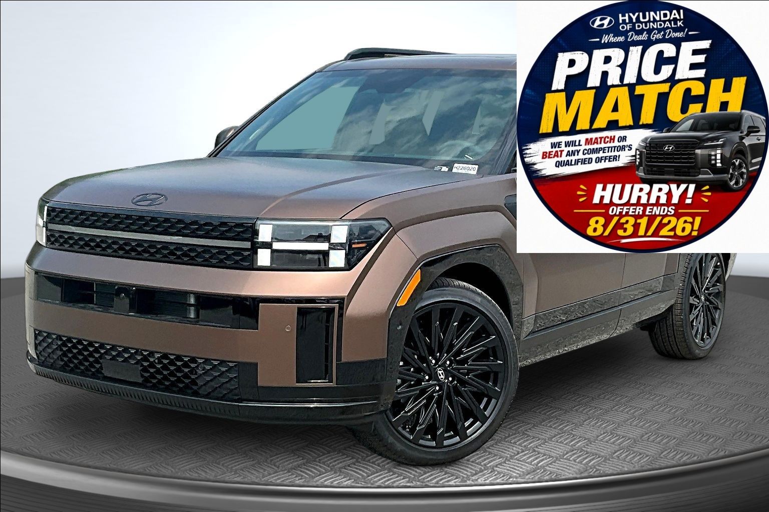 Earthy Brass Matte 2026 Hyundai Santa Fe SUV / Crossover All-Wheel Drive 8-Speed Automatic