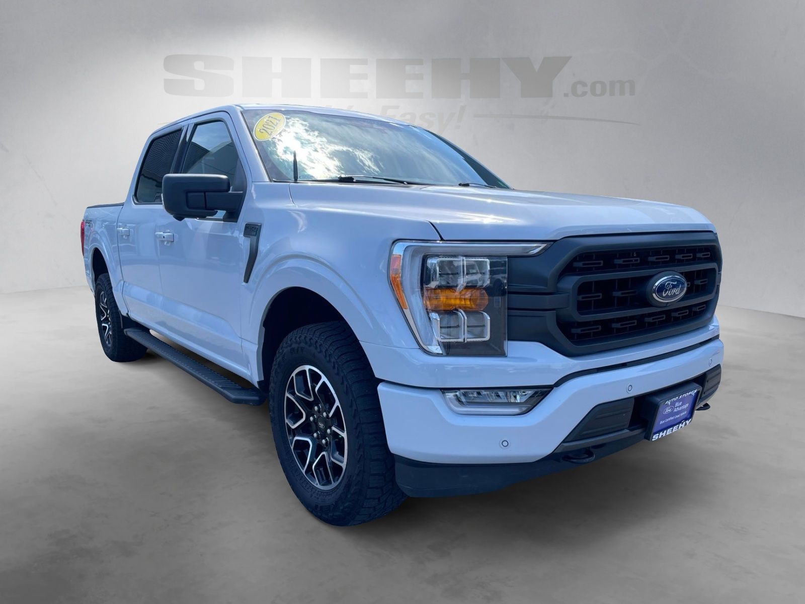 Certified Used 2021 Space White Metallic Ford XLT image 2