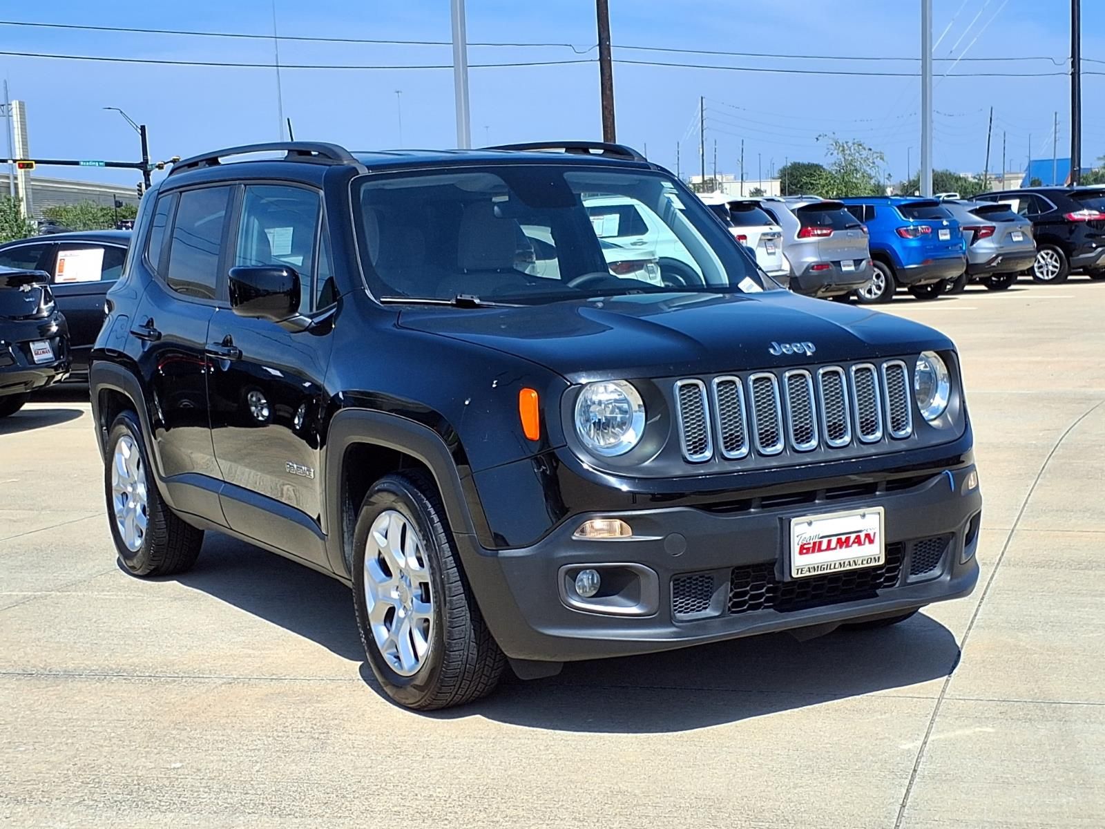 Black 2018 Jeep Renegade SUV / Crossover Front-Wheel Drive 9-Speed Automatic