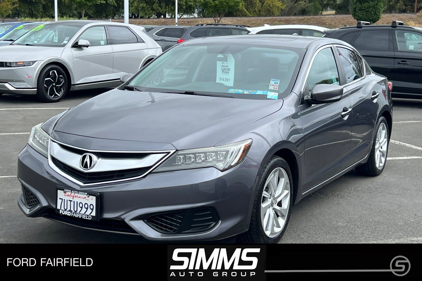 2017 Acura ILX FWD with Premium Package Sedan Front-Wheel Drive 8-Speed Dual Clutch