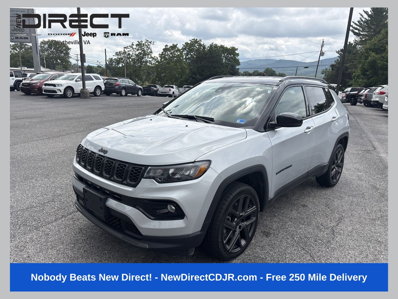 Silver Zynith Metallic Clearcoat 2026 Jeep Compass SUV / Crossover Four-Wheel Drive 8-Speed Automatic