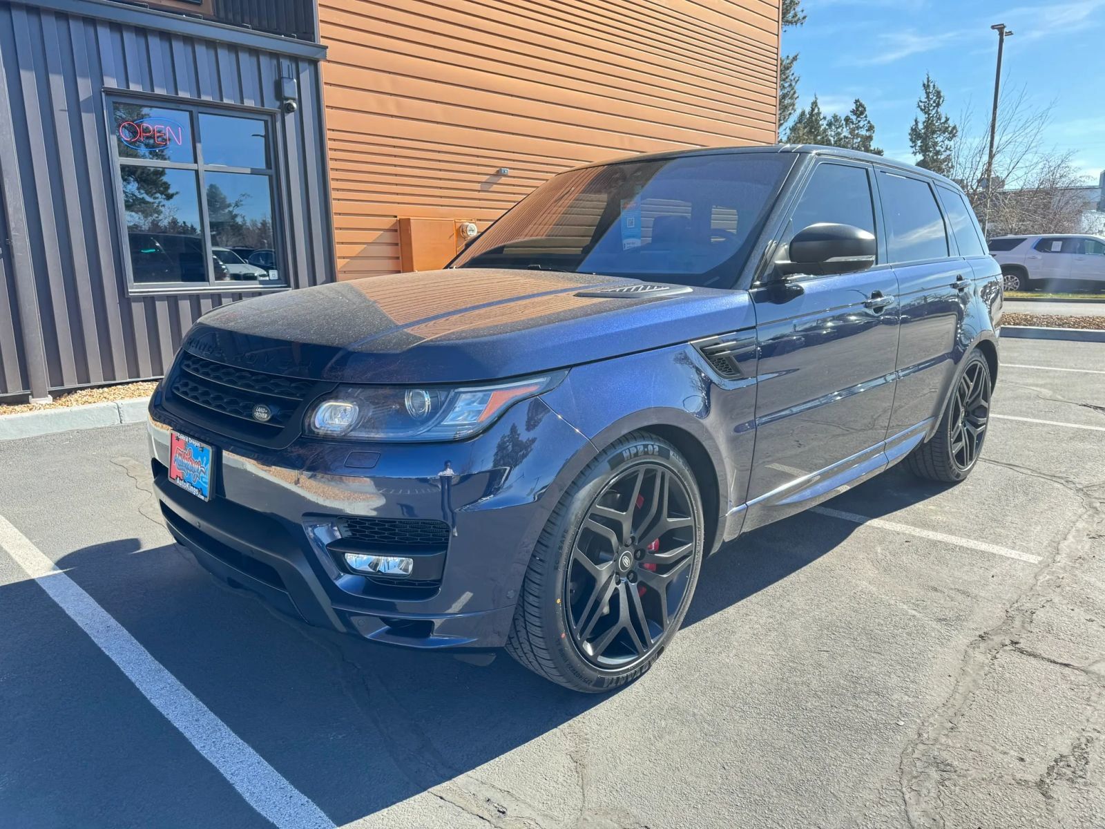 Blue 2017 Land Rover Range Rover Sport V8 Autobiography 4WD SUV / Crossover All-Wheel Drive 8-Speed Automatic