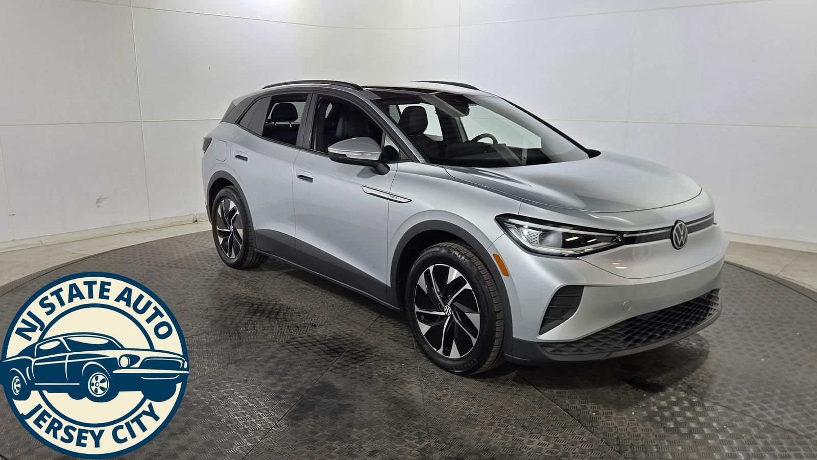 Silver Metallic 2022 Volkswagen ID.4 Pro S RWD SUV / Crossover Rear-Wheel Drive Automatic