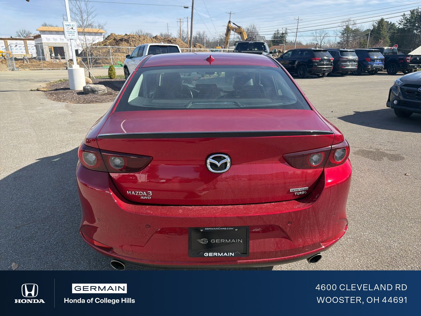 Soul Red Crystal Metallic 2024 Mazda MAZDA3 2.5 Turbo Premium Plus Sedan AWD Sedan All-Wheel Drive 6-Speed Automatic