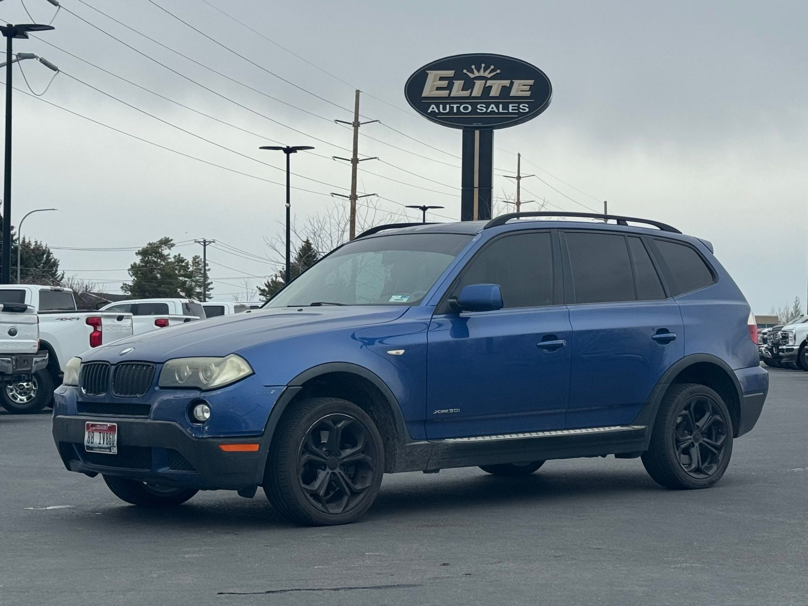 Montego Blue Metallic 2009 BMW X3 xDrive30i AWD SUV / Crossover All-Wheel Drive 6-Speed Automatic
