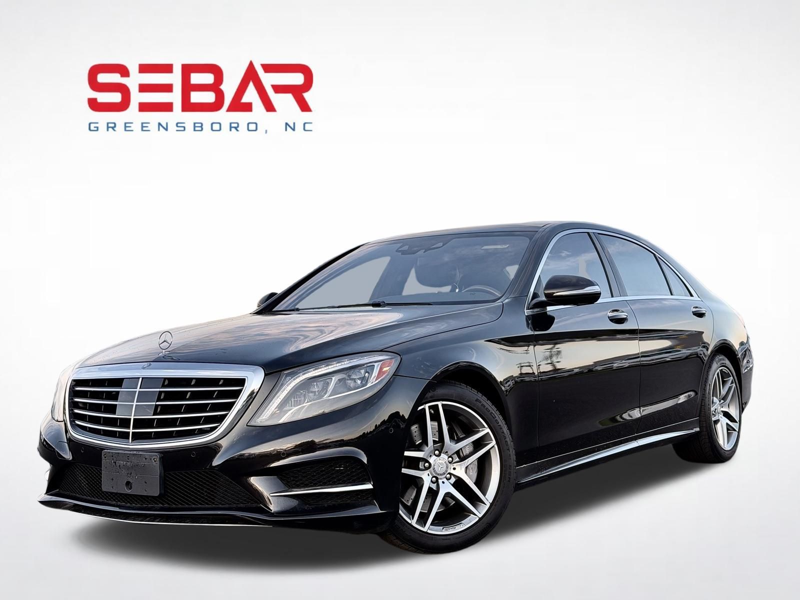 Black 2016 Mercedes-Benz S-Class Sedan All-Wheel Drive 7-Speed Automatic